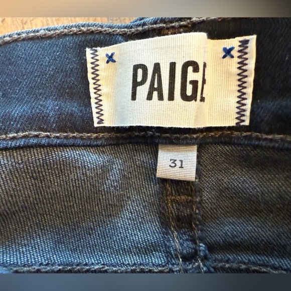 Paige Verdugo Ankle dark wash woman jeans. Size 31. Excellent condition. - Picture 3 of 6